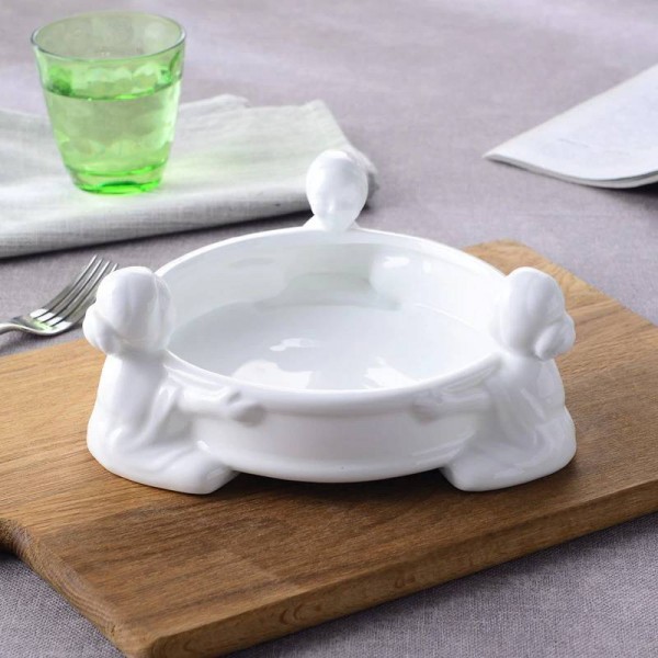 6/8/10inch Ceramic Soup Bowl Tableware Round Type Fruit Plates Dessert Dish Candy Tray Simple and Creative Salad Bowl