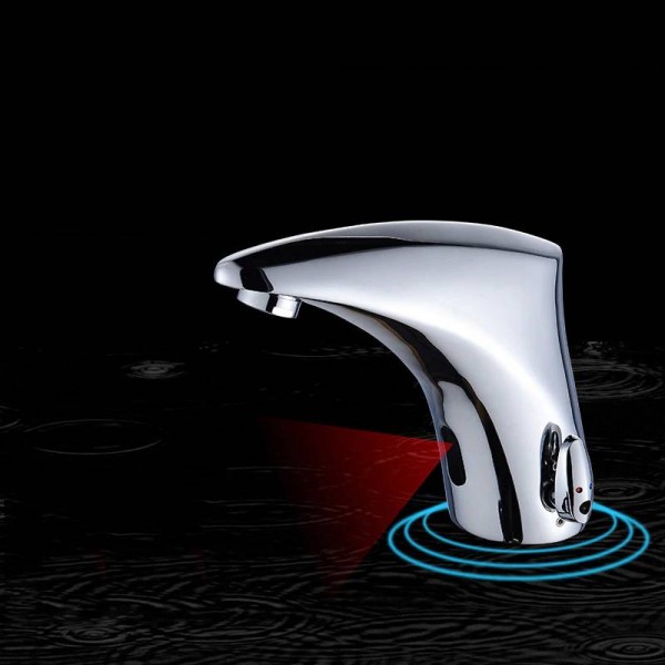 Bathroom Faucet Electric Automatic Sensor Faucet Touchless Kitchen Sink Basin Battery Power Hot And Cold Water Mixer Taps 8910