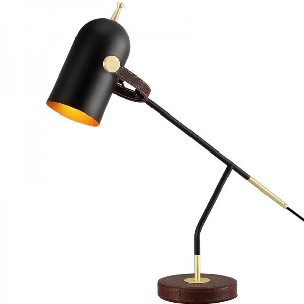 Brief modern decoration table lamp desk light black nordic E27 led lamp bedroom lighting simple home art decorative