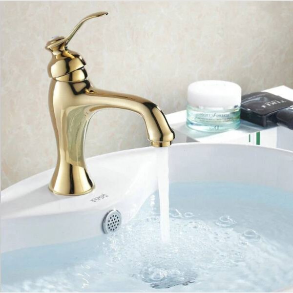 Factory sale single handle brass basin bibcock faucet G1011