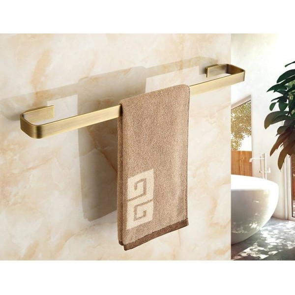 FZ Series Antique Brushed Brass Bathroom Accessories Bath Hardware Towel Bar Paper Holder Cloth Hook Soap Dish 513A