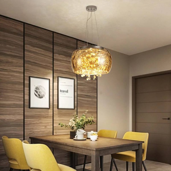 Nordic Style Led Chandeliers, Modern Dining Room Light Fixtures