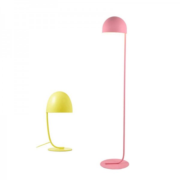 Modern simple Table Light creative floor light yellow pink Macaron color floor light shop home kids room personality decoration