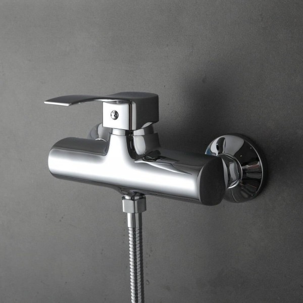  High Quality hot and cold mixer Shower set with Hand Shower Chrome Finish Copper material in the bathroom XT322