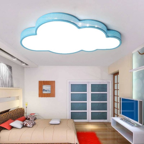 New ceiling light LED bulb white color remote control cloud type bedroom living room lamp Teto