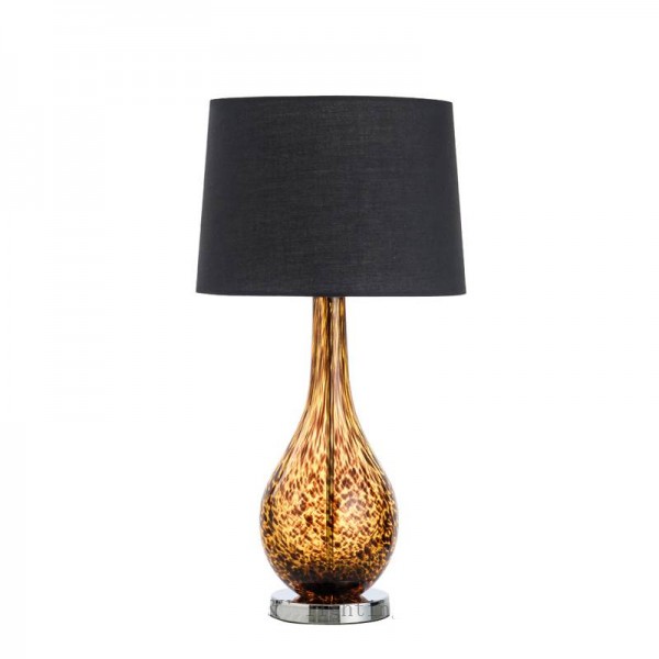 New classical table lamps bedroom bedside lighting glass body American cloth art study read lamp E27 light LED lighting fixture