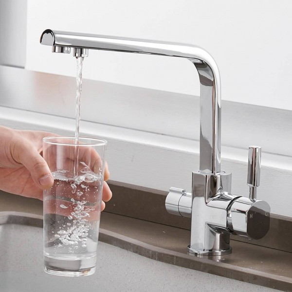 Waterfilter Taps Kitchen Faucets Brass Mixer Drinking Kitchen Purify Faucet Kitchen Sink Tap Water Tap Crane For Kitchen LAD-0188