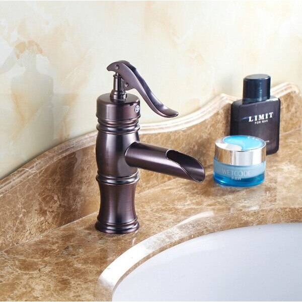  Bronze Oil Rubbed Bronze Bathroom Faucet Deck Mounted Faucet 9037O