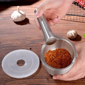 304 stainless steel garlic Spice & Nut Grinders Garlic pressed mud squeezed Kitchen supplies Herb & Spice Tools
