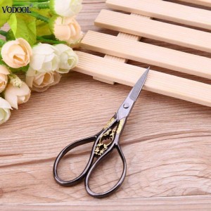 4.33 inch Small Hand Scissors DIY European-style Stainless Steel Sewing Scissors For Needlework Knife Classic Scissors Tools