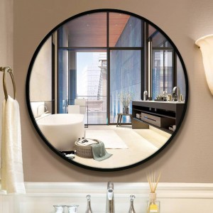 A1 Bathroom mirror toilet wall mirror style circular wall mounted bedroom living room toilet make up mirror wx8221848