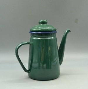 Japanese Imitation Enamel Cold Kettle Coffee Pot Teapot With Stainless Steel Filter Glaze Imitation Enamel Cold Kettle