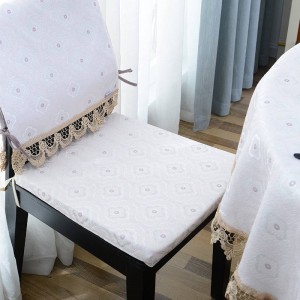 Amazing Round Tablecloth Jacquard Dot Table Cloth Luxury Decoracao Para Casa Beige Lace Edge Toalha De Mesa Tapete Table Cover