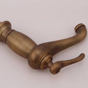 Ancient style antique copper basin faucet in 8115