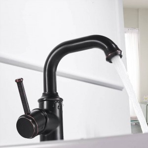 Basin Faucets Chrome Color Brass Crane Bathroom Faucets Hot and Cold Water Mixer Tap Contemporary Mixer Tap torneira LAD-18061