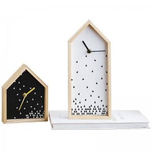best selling products Modern Simple Clock Decoration Creative Bedroom Desktop Nordic TV Cabinet Clock Pendulum