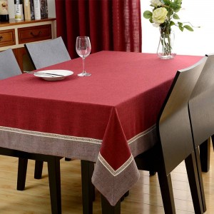 Hot European Trim Rectangle Tablecloth Chenille Dining Table Cover For Wedding TV Cabinet Cushion Package Elegant Table Cloth