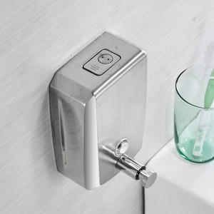 Liquid Soap Dispensers 500ml Wall Mount Dispenser For soap Modern Bathroom Shower Lotion Shampoo Liquid Soap Dispenser LAD-18022