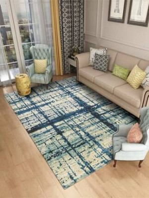 Living room full of simple modern room home bedroom bedside blanket Nordic rectangular coffee table mat