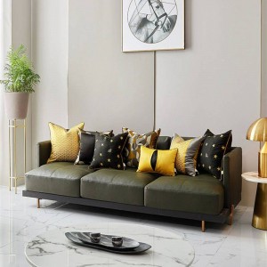 Luxury Bee Embroidery Cushion Cover Cushion Women For Home Black Gold Throw Pillows Covers Cojines Decorativos Para Sofa Coussin