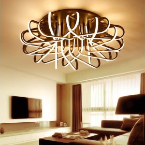 Modern living room Led Ceiling Lights for 10-15square meters indoor restaurant luminaires for remote control room