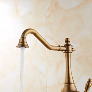 New Arrival Brass Kitchen Faucet Mixer Cold and Hot Kitchen Tap Single Hole Water Tap Bathroom Faucets LAD-26