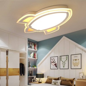 New Ceiling lamp rocket shape for child cabinet bedroom lamp ceiling Lighting lamparas de TECHO Abajur