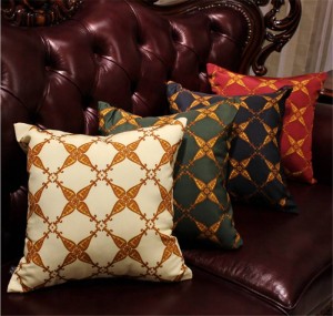 New Home Decor Pillow Cover European Luxury Cushion Cover Cloth Fabric Throw Pillow Case Bedroom Sofa Pillowcases Gift,1pc
