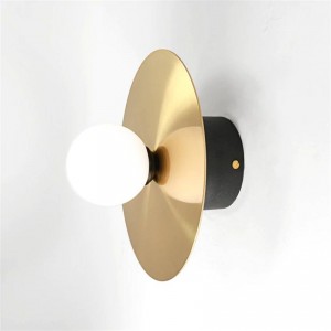 Nordic LED Gold Wall Lamps Led Indoor Sconce Lamp Aluminum Wall Lights Restaurant Bar Coffee Dining Room Hanging Lamps Fixtures