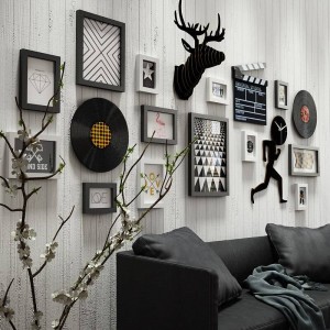 Nordic Photo Wall Decoration Living Room Photo Frame Wall Simple Creative Photo Frame Combination Wall Decoration