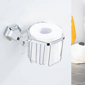 Paper Holders Wall Mounted Toilet Paper Basket Shelf Toilet Paper Holder Rack Tissue Basket Holder Bathroom Accessories 93022