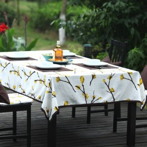 Pastoral Round Tablecloths For Wedding Decor Christmas Gift Elegant Floral Table Cloth Covers Nappe Ronde Mariage Obrusy Na