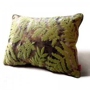 Rainforest Leaves 3D Cushion Cover Green Capa De Almofada With Print Shabby Chic Home Decor Decorating Cojines, Custom size