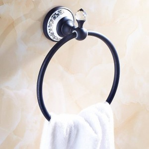 Towel Rings Solid Brass Chrome Gold finished Towel Ring Towel Holder Towel Bar Bathroom Accessories Useful for Bathroom 6319