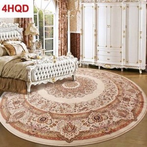 Turkey Imported Round Carpet Parlor Coffee Table Basket Computer Chair Piano Bedroom Study Europe and America Persian Round Blan