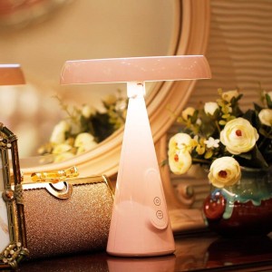 USB charging Desktop LED makeup mirror touch multi-function dimming mirror bedroom night light for students woman mx12291533