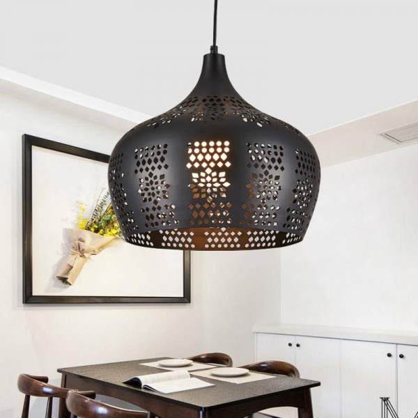 Luxury Antique LED Dining Room Lamps kitchen Lighting Hanging Lamp Iron ...