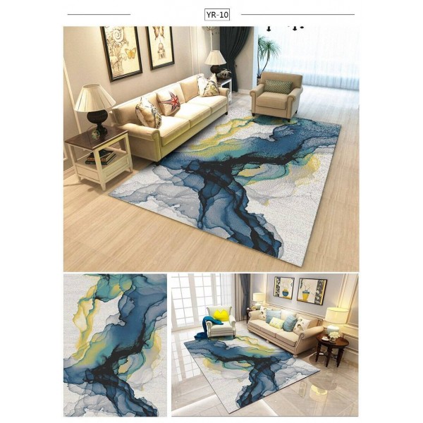 Living Room Carpet Floor Mats Coffee Table Carpet Carpet Bedroom Full Room Bedside Carpet Geometry main image 0