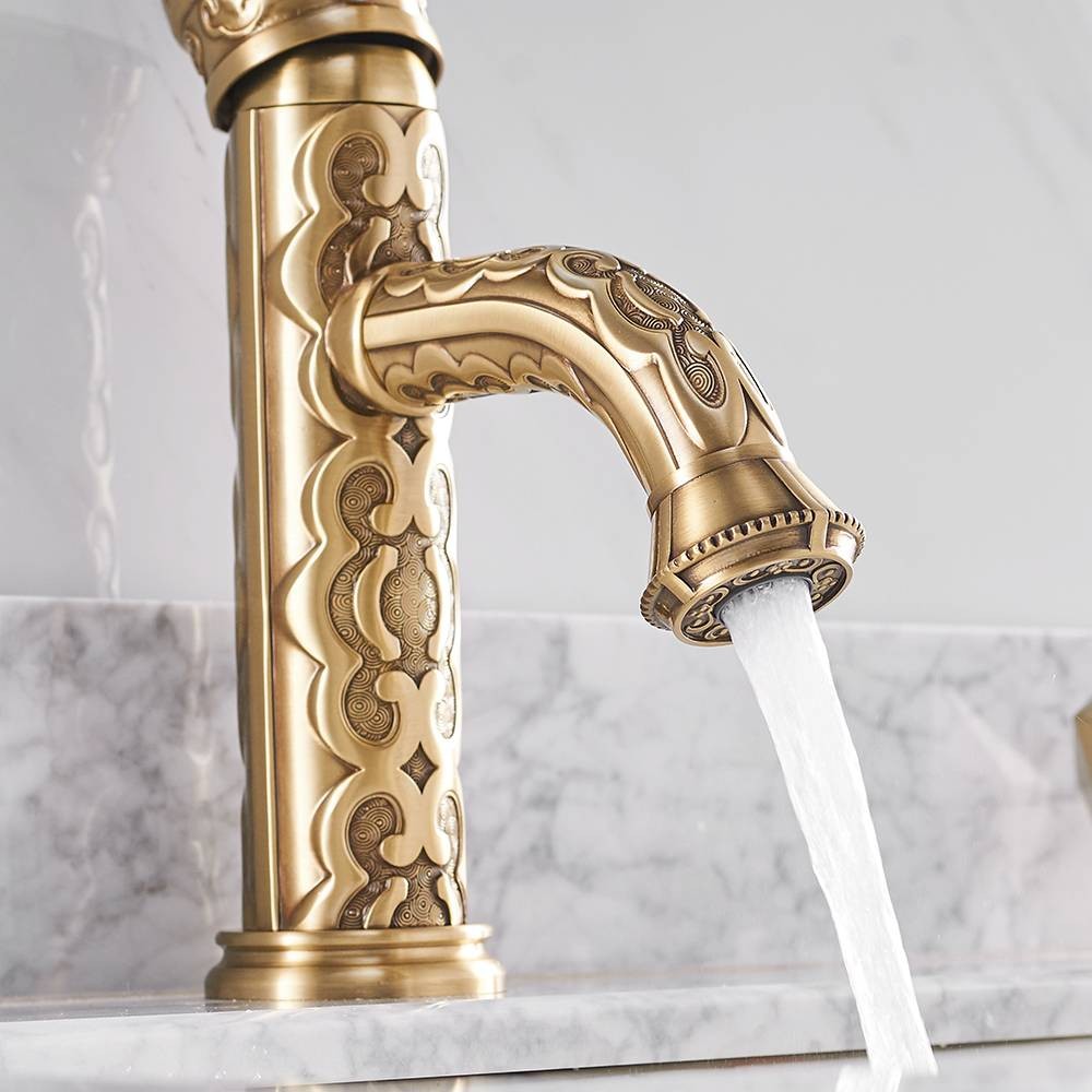 Yadianna Black Copper Hot and Cold Under Counter Basin Bathroom Washbasin Hotel Home Retro Antique Faucet Set Beautiful Practical Yadianna Black Copper Hot and Cold Under Counter Basin Bathroom Washbasin Hotel Home Retro Antique Faucet Set Beautiful Practical