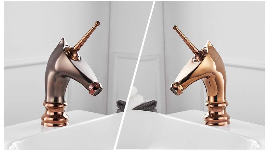 Basin Head American Stylequality Assurance of Modern Simple Luxury SLT0213 Hot and Cold Imitation Bronze Art Basin Faucet All Copper Retro European Style Luxury and Ancient Classic Home Decoration
