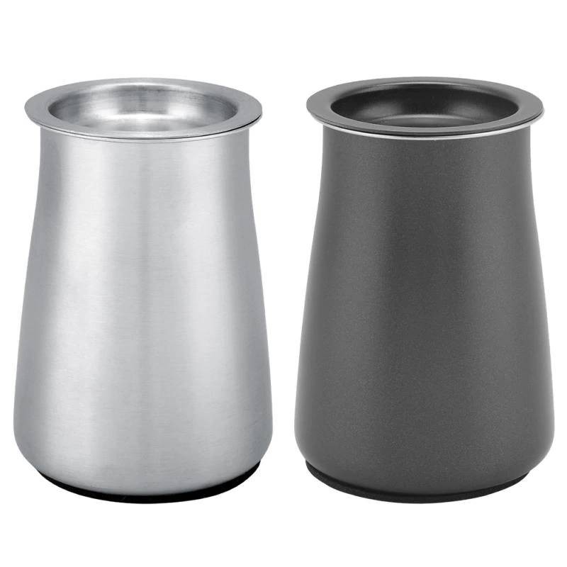 Natural Color Stainless Steel Surface Easycomf Coffee Screener 304 Stainless Steel Fine Filter Cup Coffee Powder Scent Cup Grinding Machine Accessories Can 