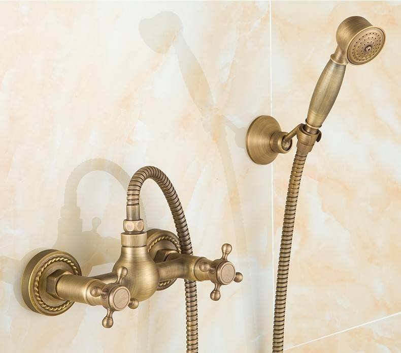 Luxury Euro design antique bronze smart shower kit bathroom bathtub ...