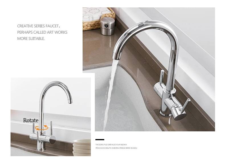 Luxury Kitchen Faucets Waterfilter Taps Kitchen Faucets Mixer ...