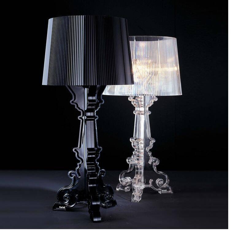Luxury Modern Ghost Shadow Transparent Acrylic Table Lamps light ...