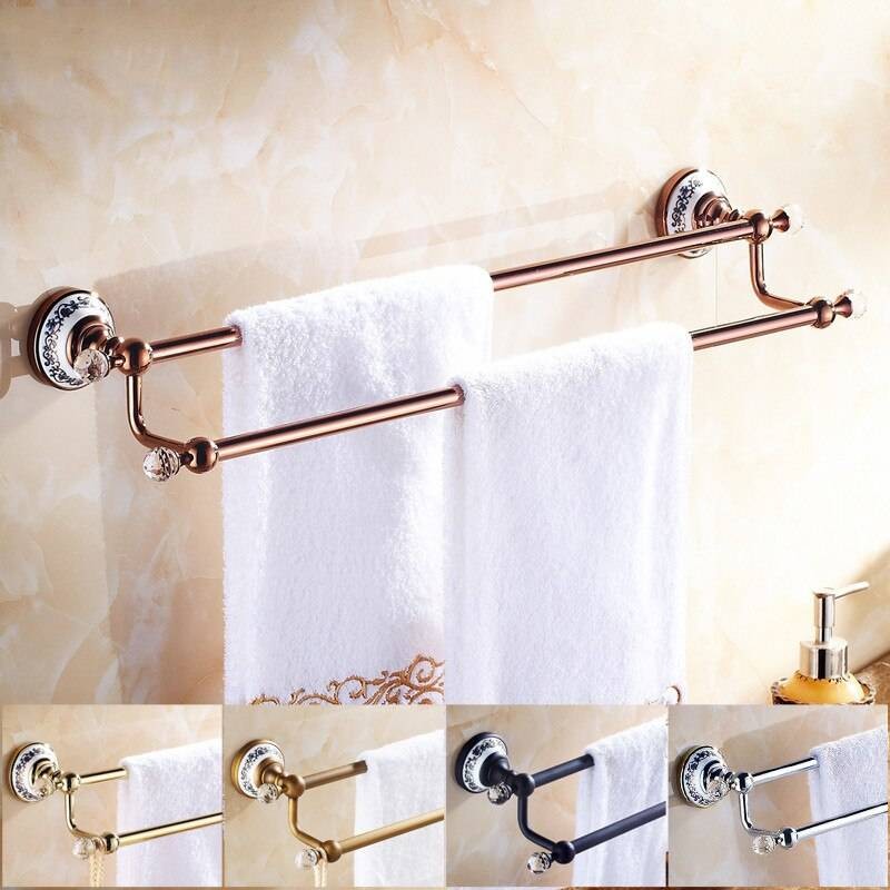 luxury bathroom towel holder