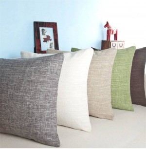 Coussin d'oreiller classique canapé coussins solides chevet de luxe assurance de qualité sans noyau Cojines, 33x50 / 45x45 / 60x60cm