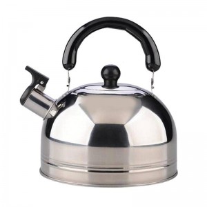 2.5L Whistling Water Kettle Cooker Thicken Steel Steel Whistle Tea Coffee Kettle Water Bottle For Travel Camping