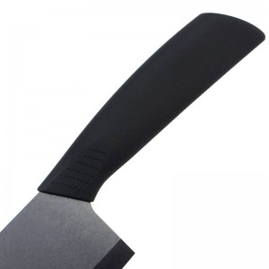 Zirconia Cuchillos de cocina de cerámica de hoja negra de 6.5 pulgadas Cuchillo para picar ABS Mango antideslizante Cuchilla Accesorios de cocina