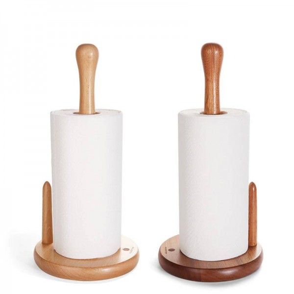 Küchenrollenpapier Holzhalter Badezimmer Toilettenpapierrolle Tissue Rack Home Küche Werkzeug Tisch Tissue Handtuchhalter