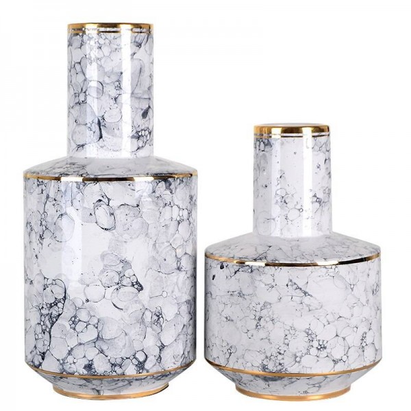 Moderne licht luxus keramik vase modell dekoration situation weiche dekoration geschenk